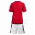 Manchester United Hjemmedraktsett Barn 2023-24 Kortermet (+ korte bukser)